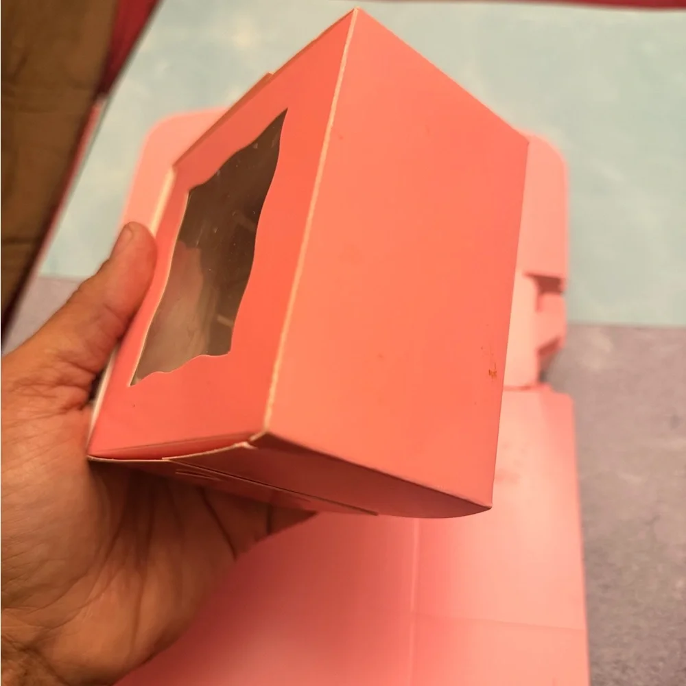 Set 100 box. Pink Gift Box